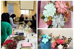 برگزاری کارگاه هنری صابون‌سازی تزیینی در مجتمع بیمارستانی امام خمینی (ره)